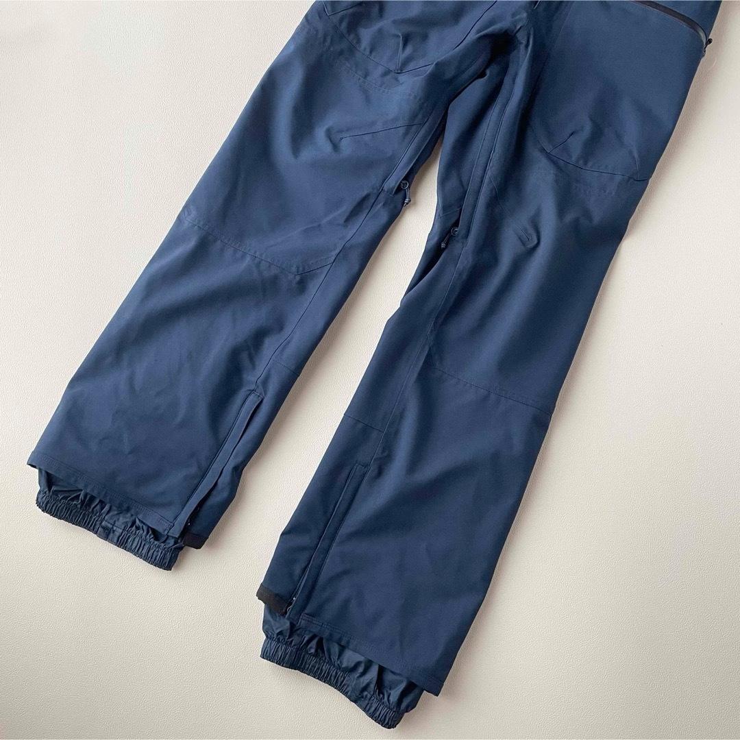 5464　バートン　ビブパンツ　メンズ　スノボウェア　中綿入り S ネイビー
