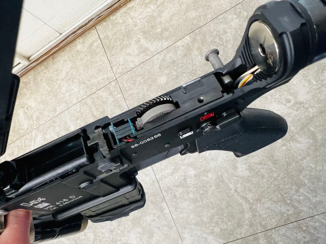 HK416D システマ　PTW 電動ガン　MAX2 トレポン　GEISSELE