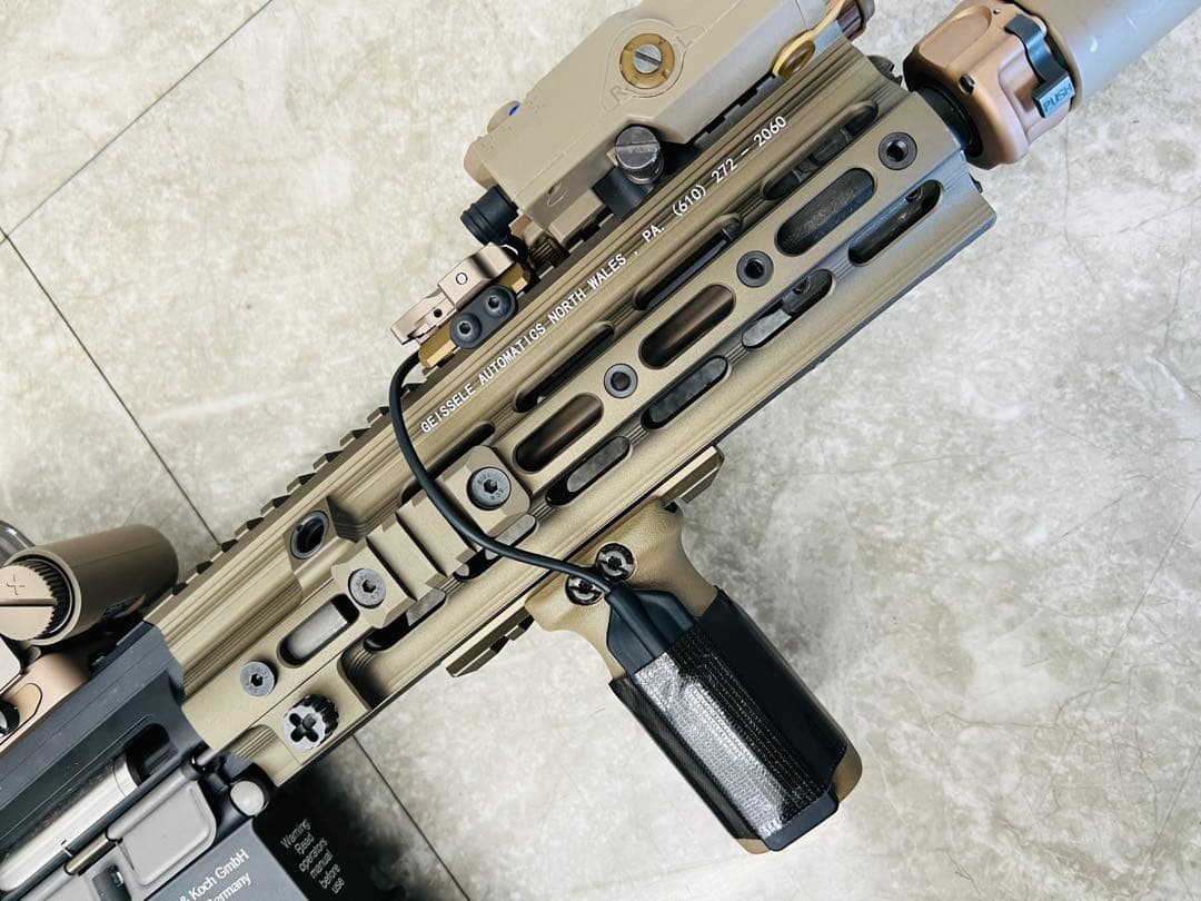 HK416D システマ　PTW 電動ガン　MAX2 トレポン　GEISSELE
