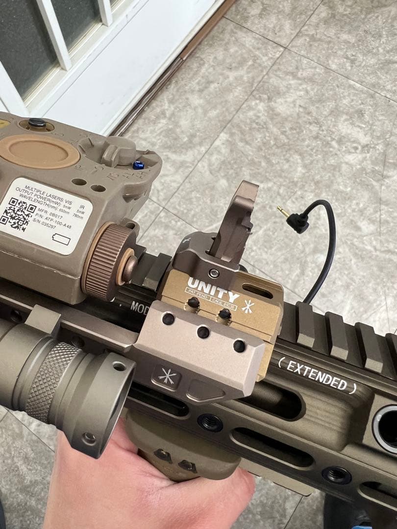 HK416D システマ　PTW 電動ガン　MAX2 トレポン　GEISSELE