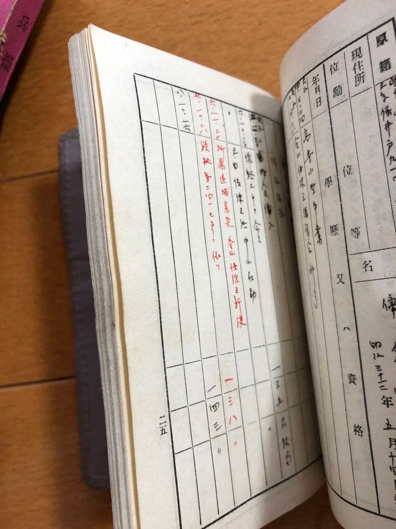 鐵道手帳　本物　戦前　日本軍