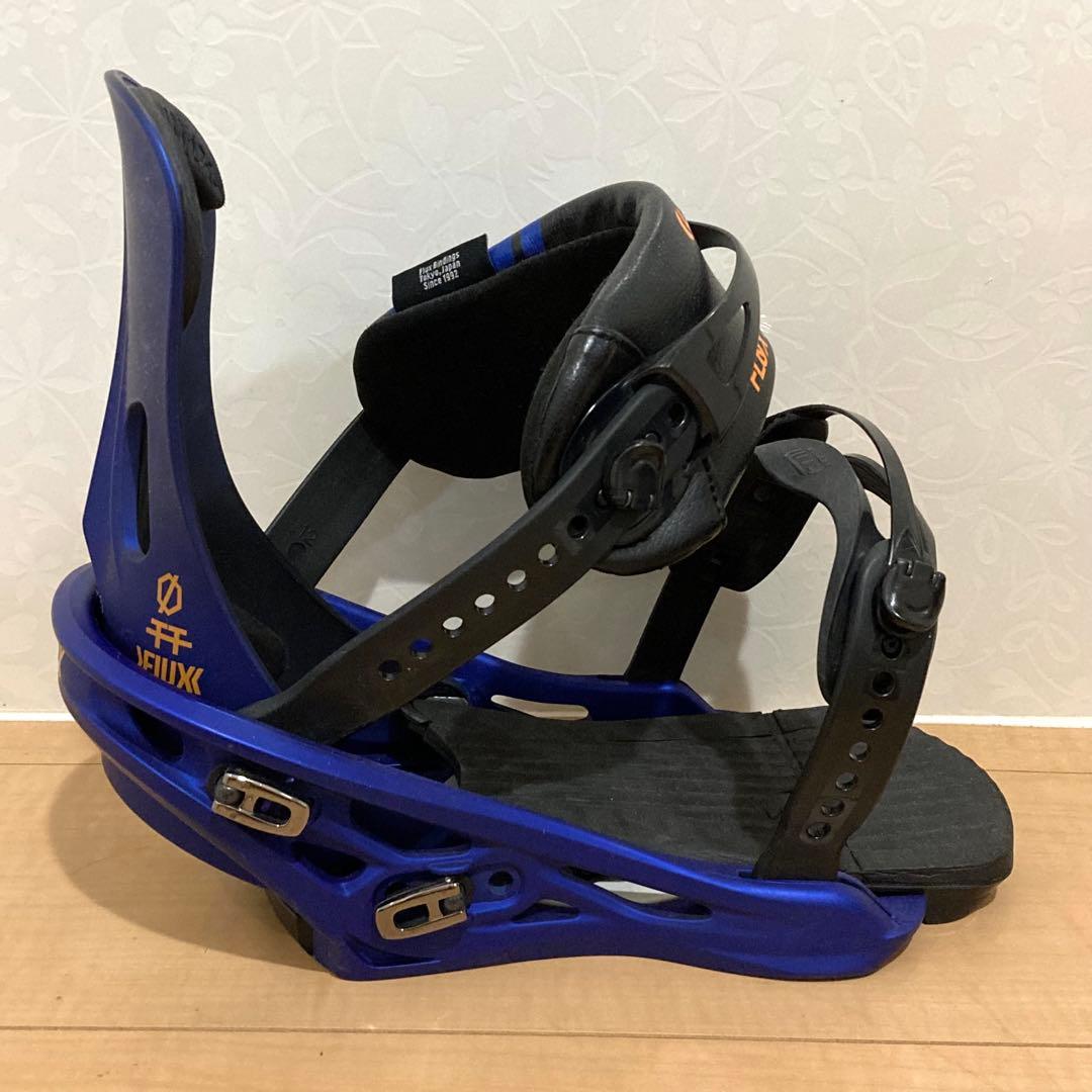 人気✨FLUX 81ND1N95 TT スノーボード バインディング ブルー M