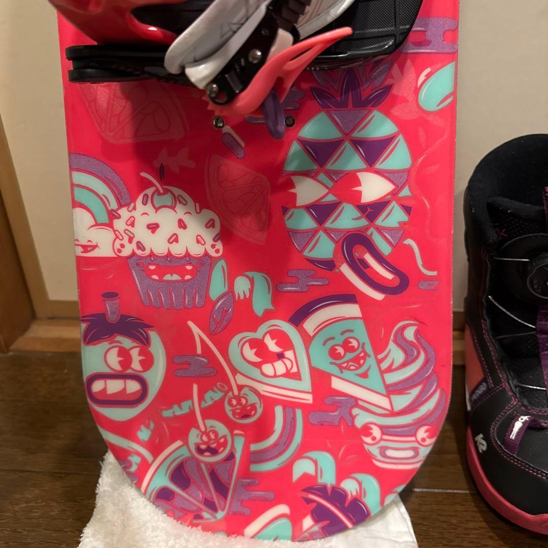 K2 スノーボード　100サイズ　3点セット　LIL kandi