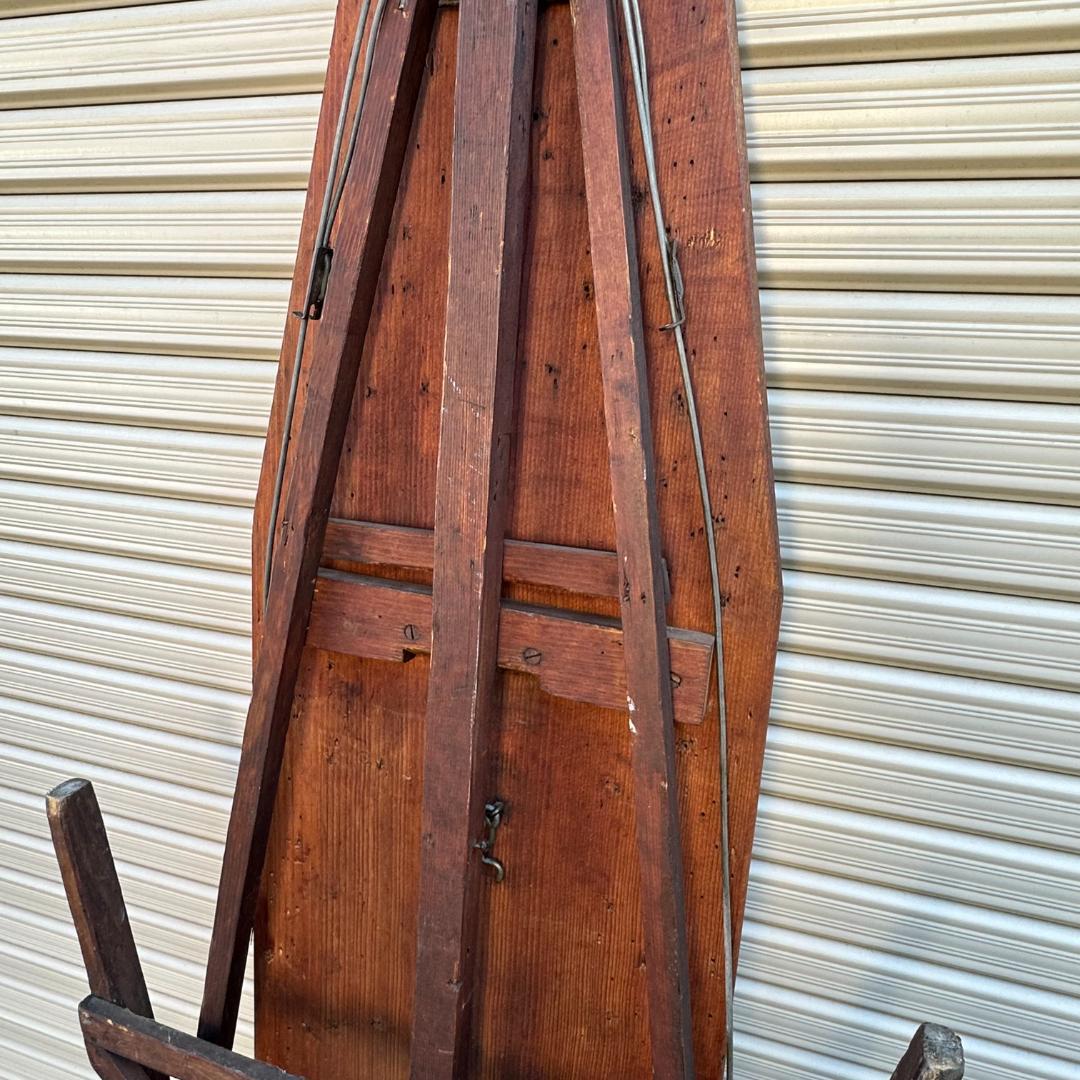 木製折りたたみ式ヴィンテージアイロン台1970年代