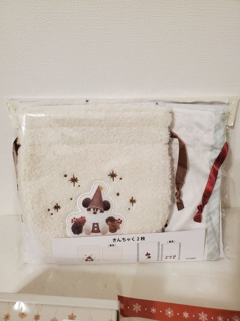 リルリンリン ディズニー クリスマス2025 お菓子&巾着&バッグチャームセット