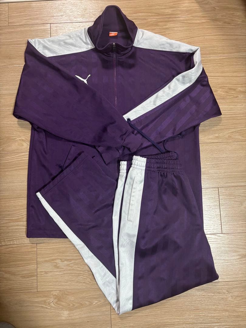PUMA 希少カラー　パープル　ジャージセットアップ　上下