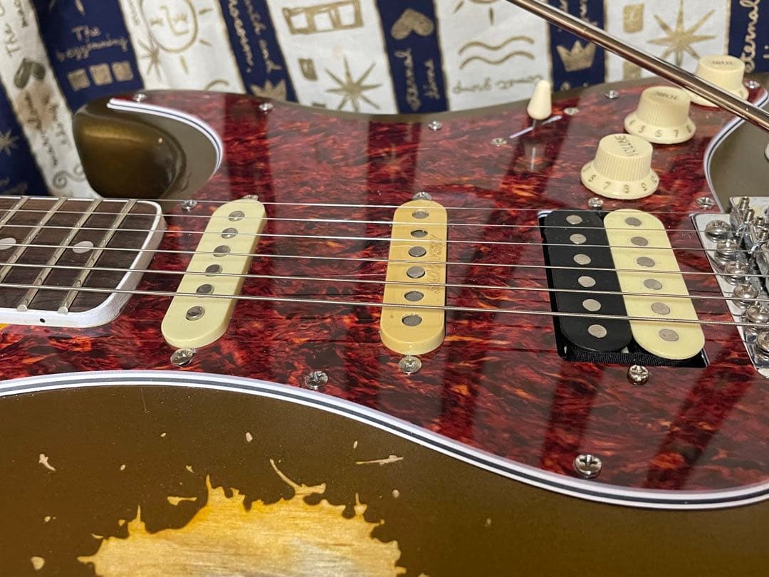 フェンダー　ストラトギターコピーモデル　レリック仕様　美品