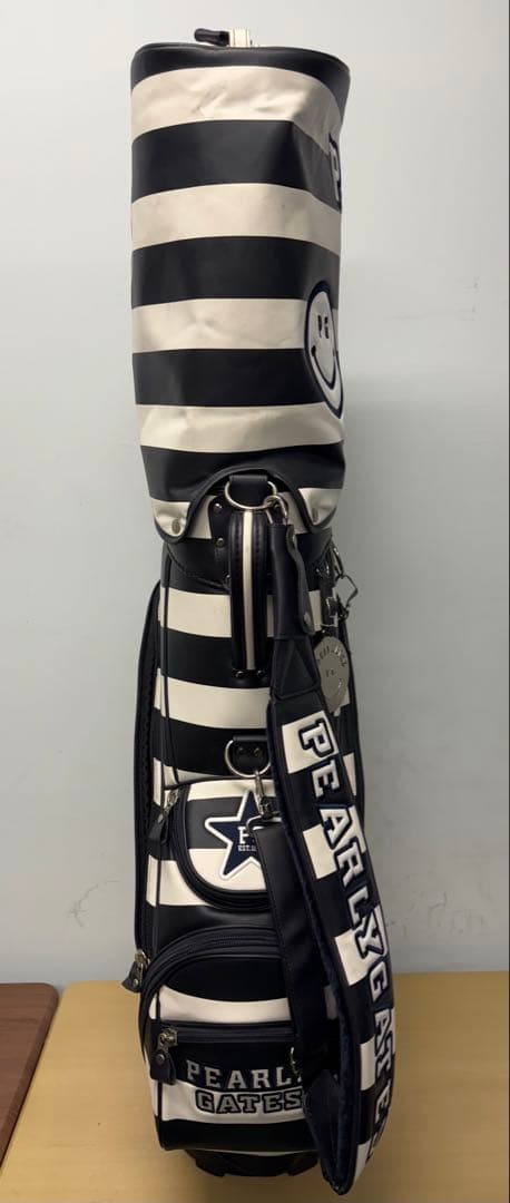 PEARLY GATES ストライプ キャディバッグ 限定品