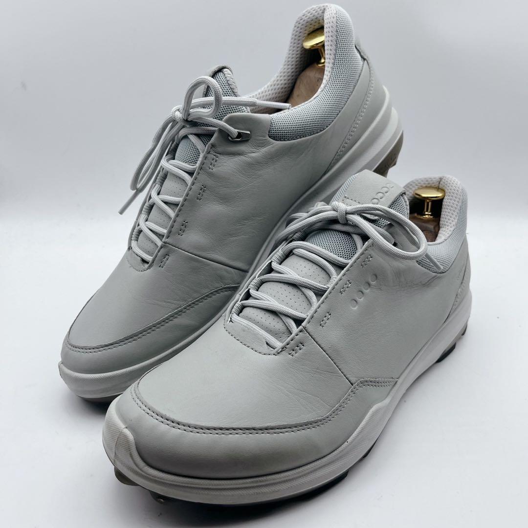 エコー バイオム ハイブリッド3 ゴルフ タウンユース 撥水 グレー 42 幅広