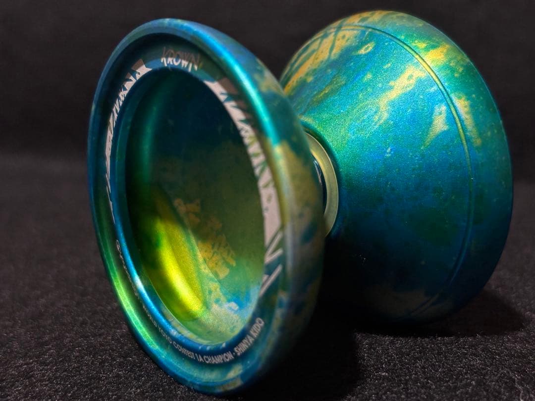 C3yoyodesign Krown Finger Spin 美品 廃盤 希少