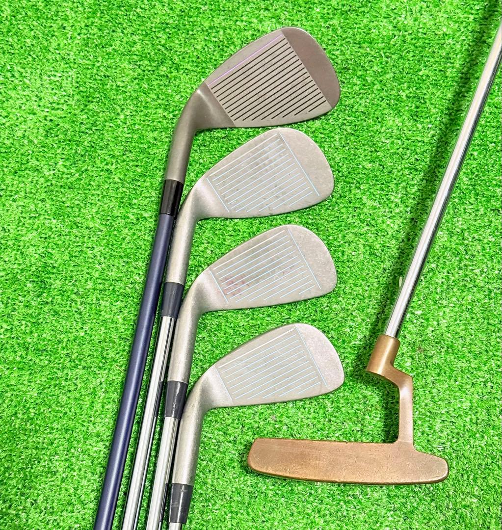 マルマン ミズノ 初心者 レディース ゴルフクラブセット ハーフセット 一式