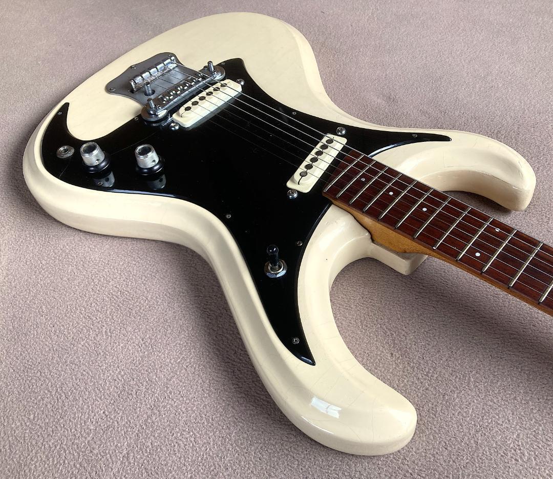 ギター GUYATONE LG150T MOSRITE STYLE WHITE 60s
