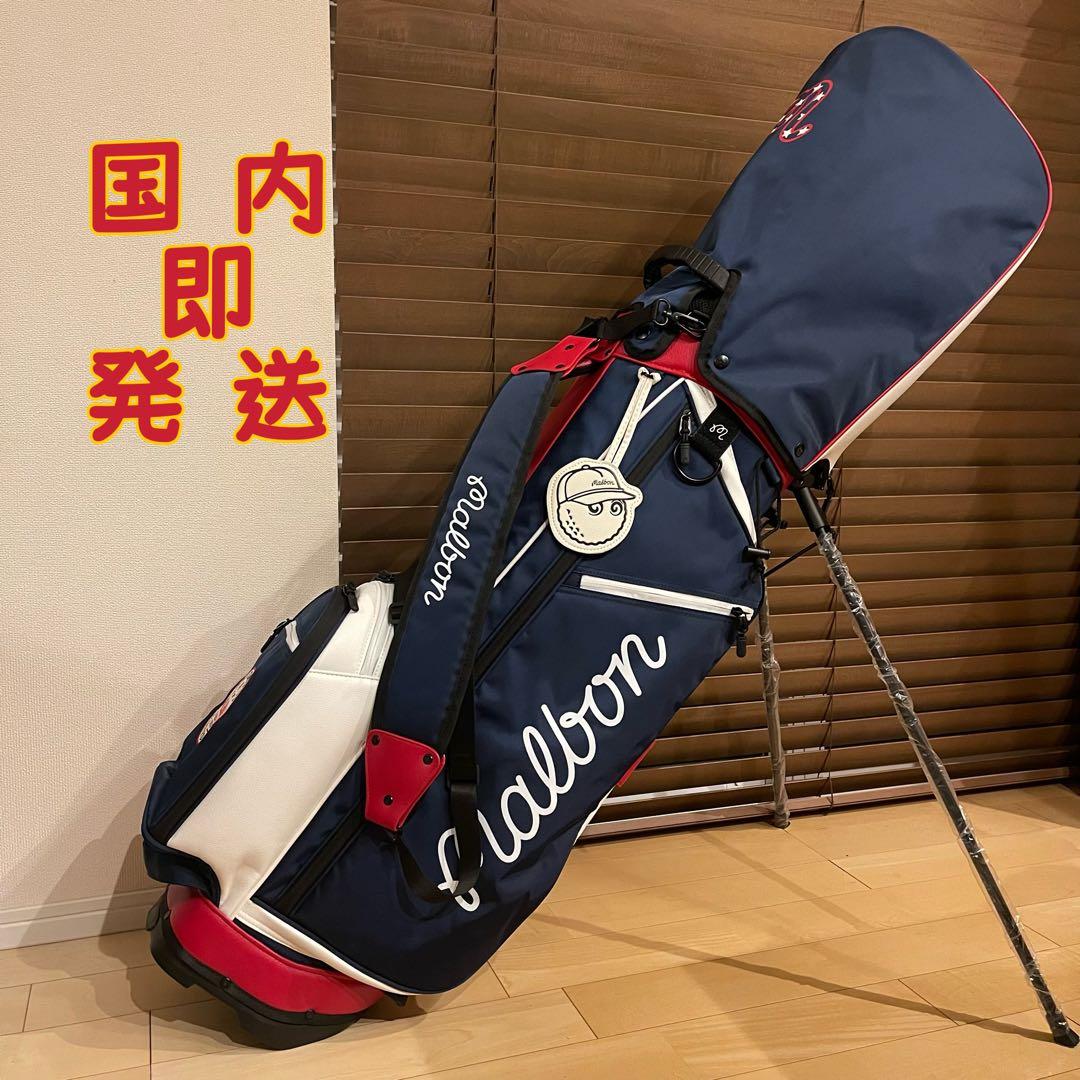 25新作 MALBON マルボンゴルフ キャディバッグ