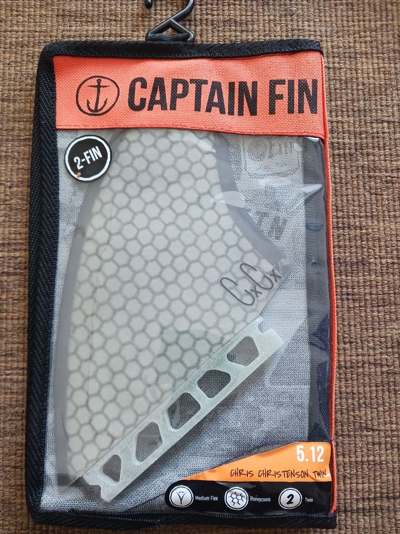 新品　キャプテンフィン　クリステンソン　キールフィン　ツインフィン