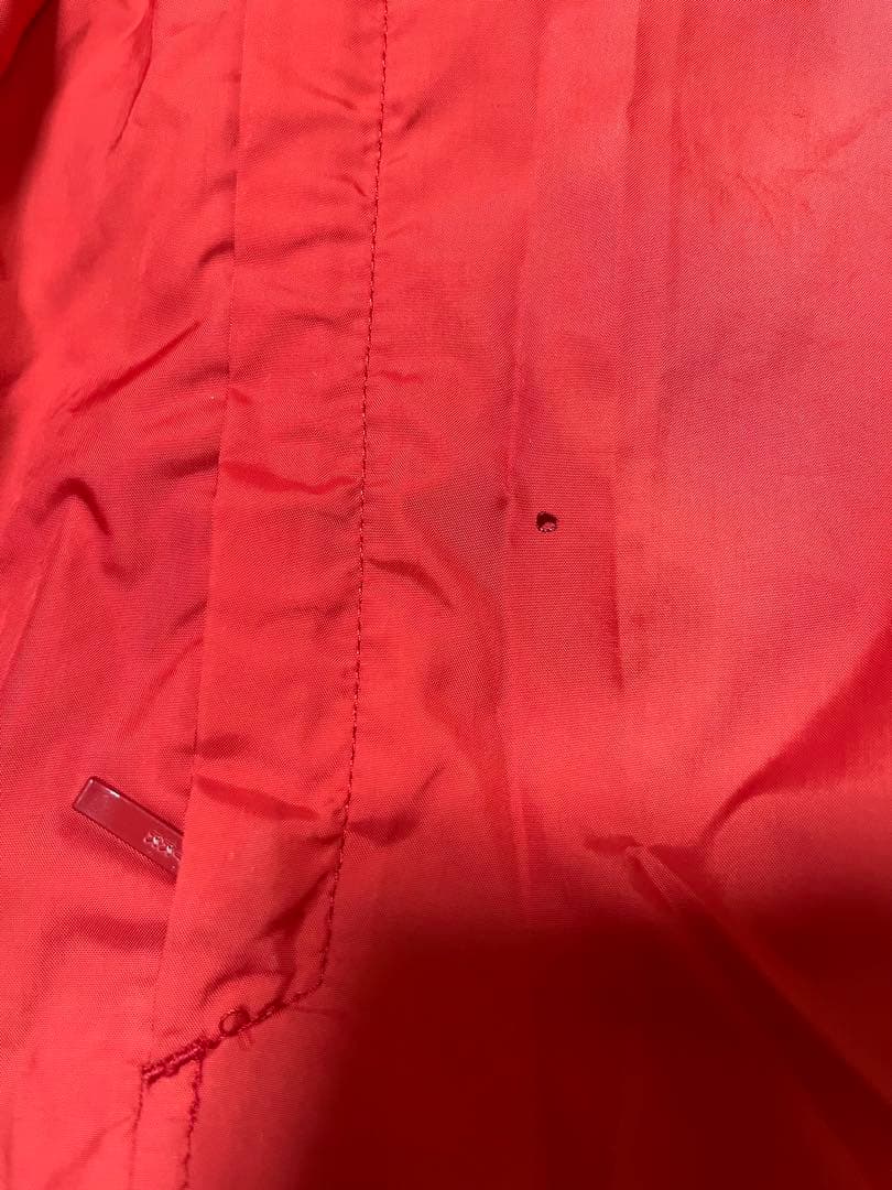 【訳あり】【PEARLY GATES】サイズ6赤＊ツインスニード＊シャカシャカ