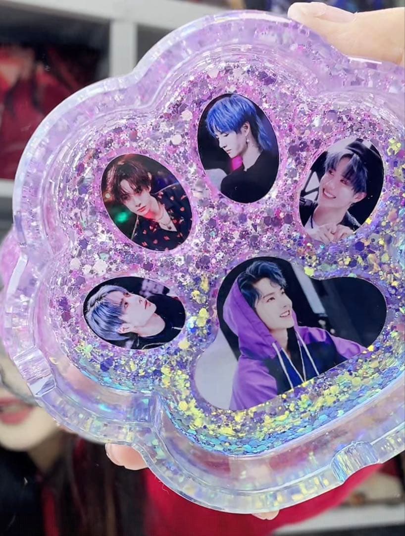 王一博 新作 ジャンボレジン猫肉球トレー 7点セット❣️確認用❣️