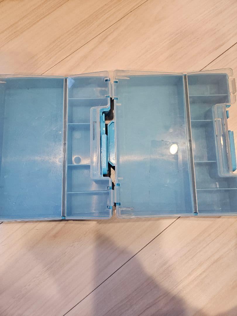 ミニ四駆　ポータブルピット　2014 ライトブルー　セッティングボード　ゲージ