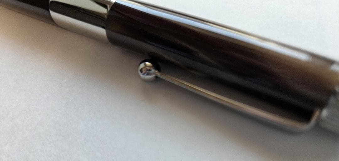 伊東屋 ROMEO No.3 ボールペン 細軸 イタリアングレー