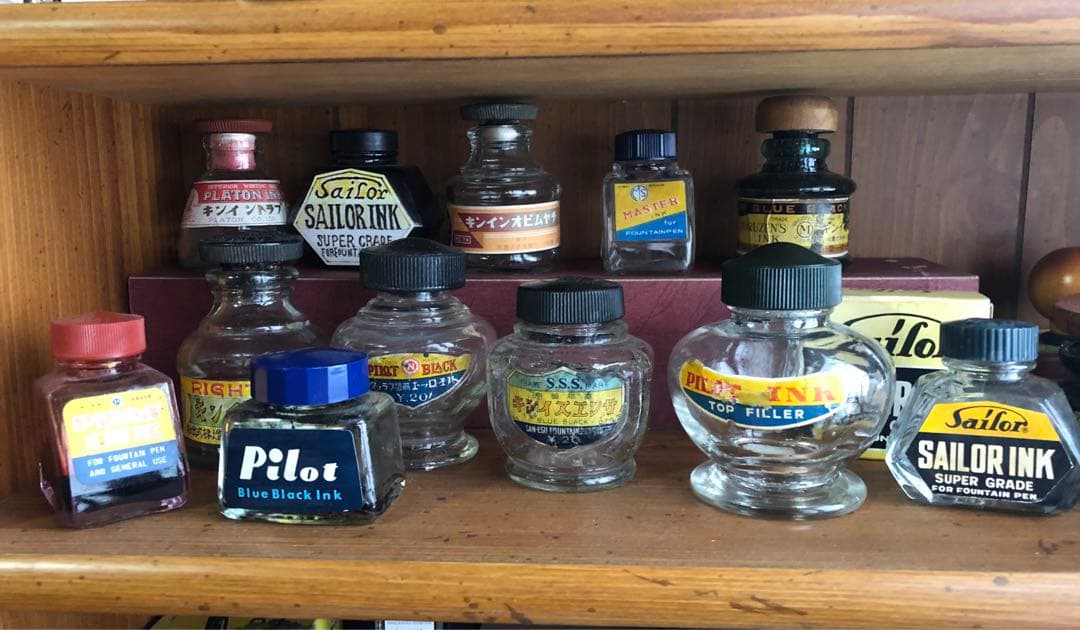 レア！　希少！アンティーク　インクボトル　12個おまとめ