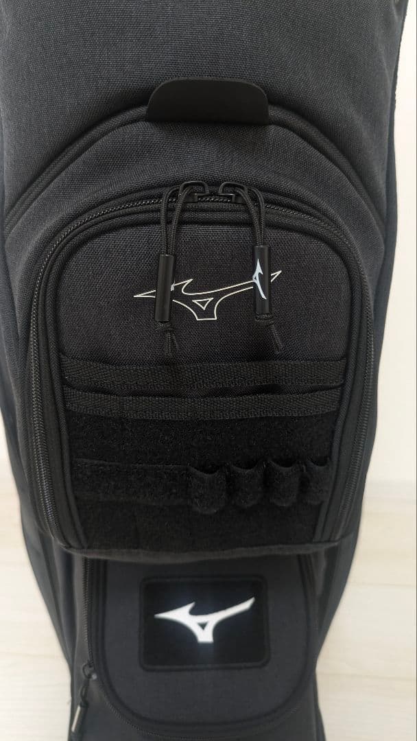 美品 ミズノ キャディバッグ 10.5型 14分割 MIZUNO ゴルフバッグ