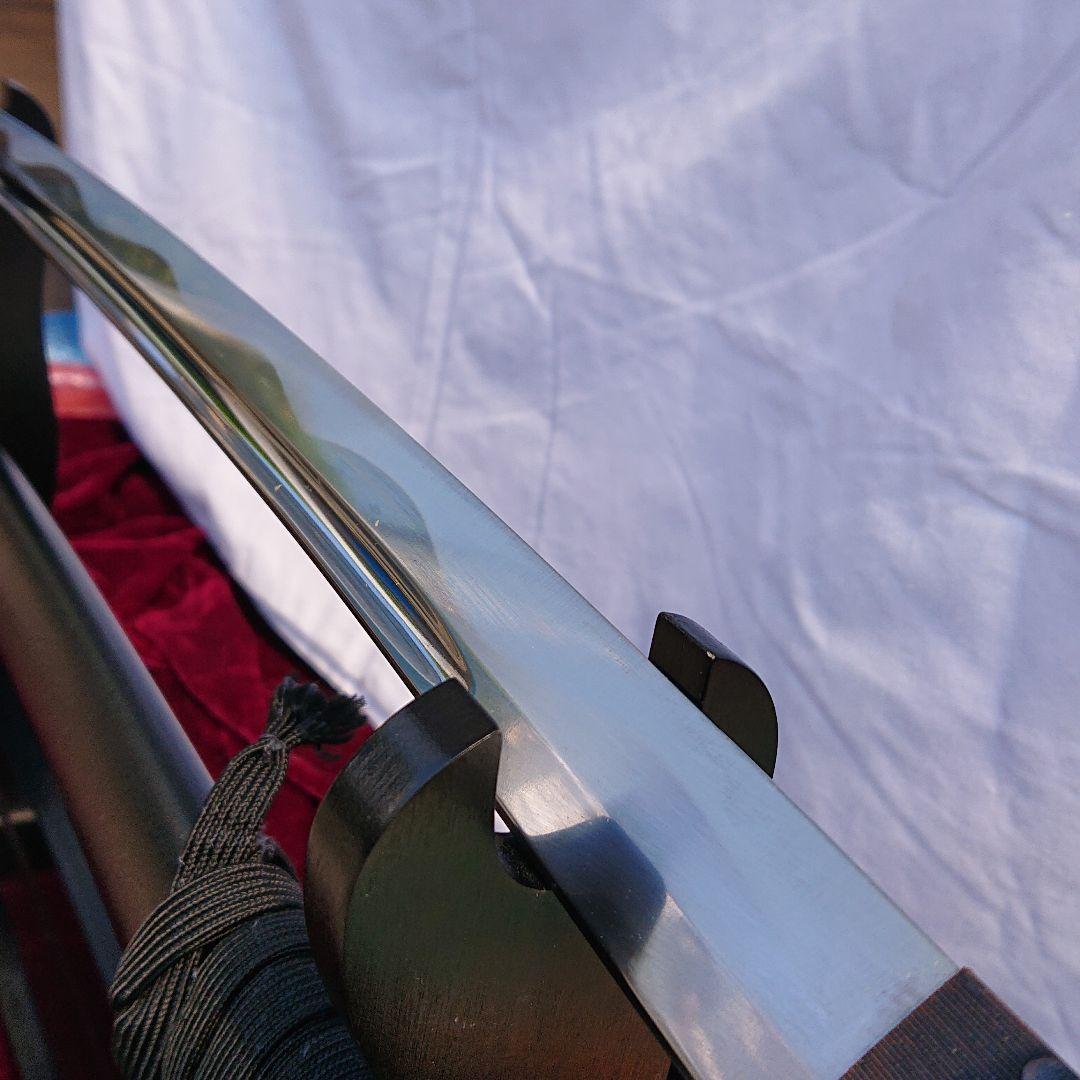 本格居合練習刀 砂型合金 樋入り刀身