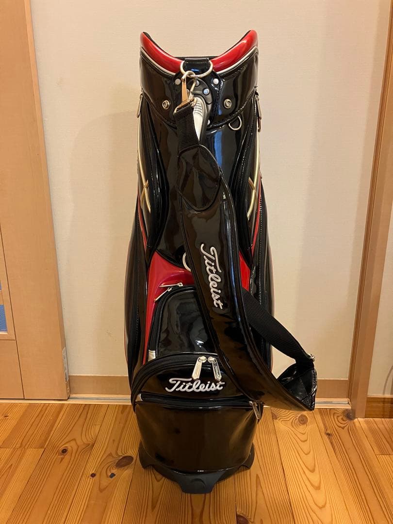 Titleist/タイトリスト エナメル キャディバッグ9.5型