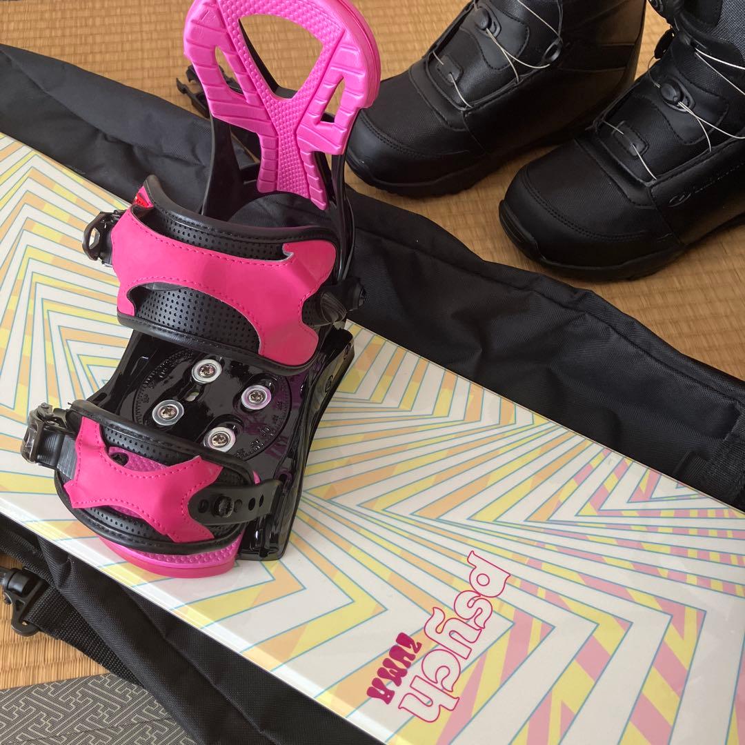 ZUMA スノーボード 3点セット ＋ボードバッグ＋ブーツバッグの5点セット