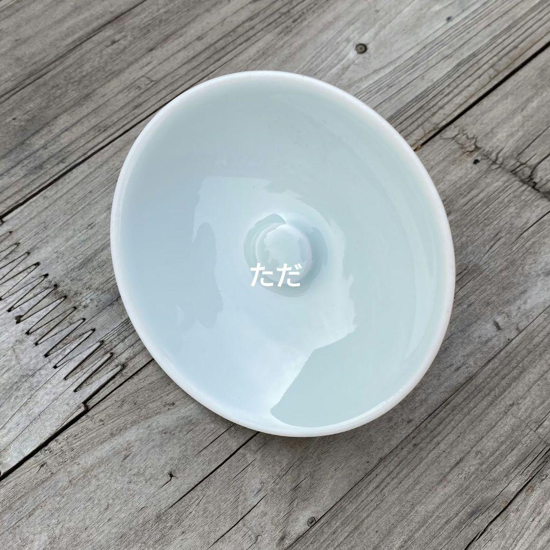 景徳鎮 青花馬蹄三才蓋碗 茶碗 茶道具 煎茶器 新品未使用