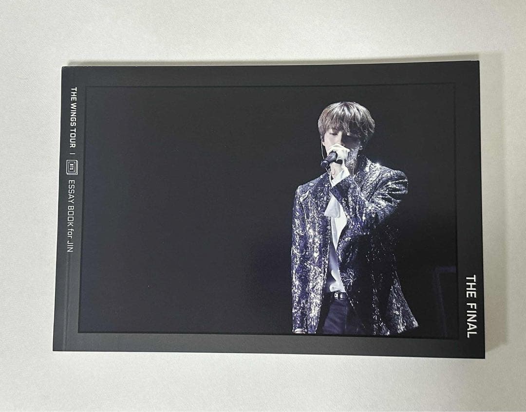 WINGS TOUR FINAL 公式 エッセイブック　ソクジン　JIN