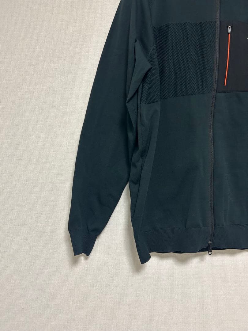 《美品》ニューバランスゴルフ　フルジップニットブルゾン　サイズ7 XXL