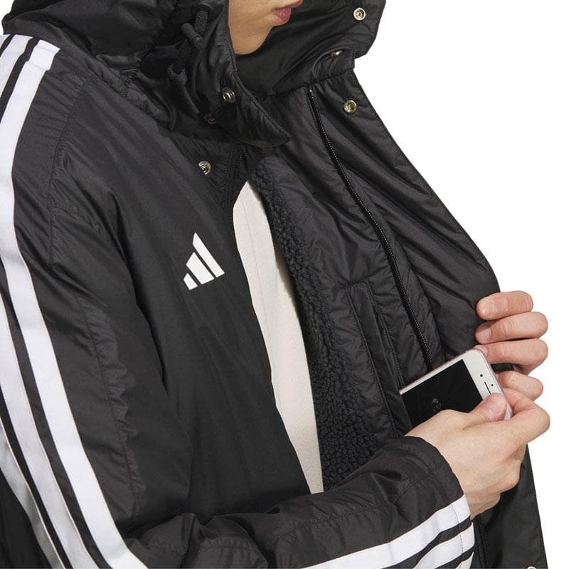 ★新品★adidasアディダス ベンチコート 黒・白【L】