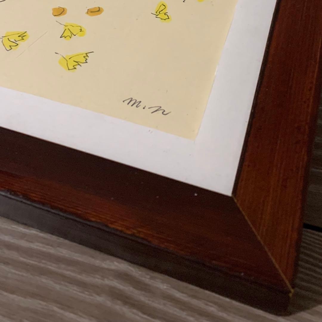 中野真典さんの絵　銀杏