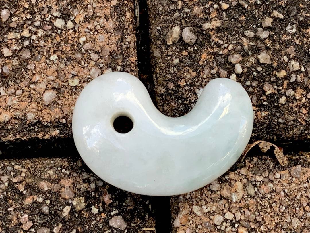 大サービス*糸魚川小滝産翡翠氷肌　アイスジェイド　お値段自信の極上品‼️鑑別書付