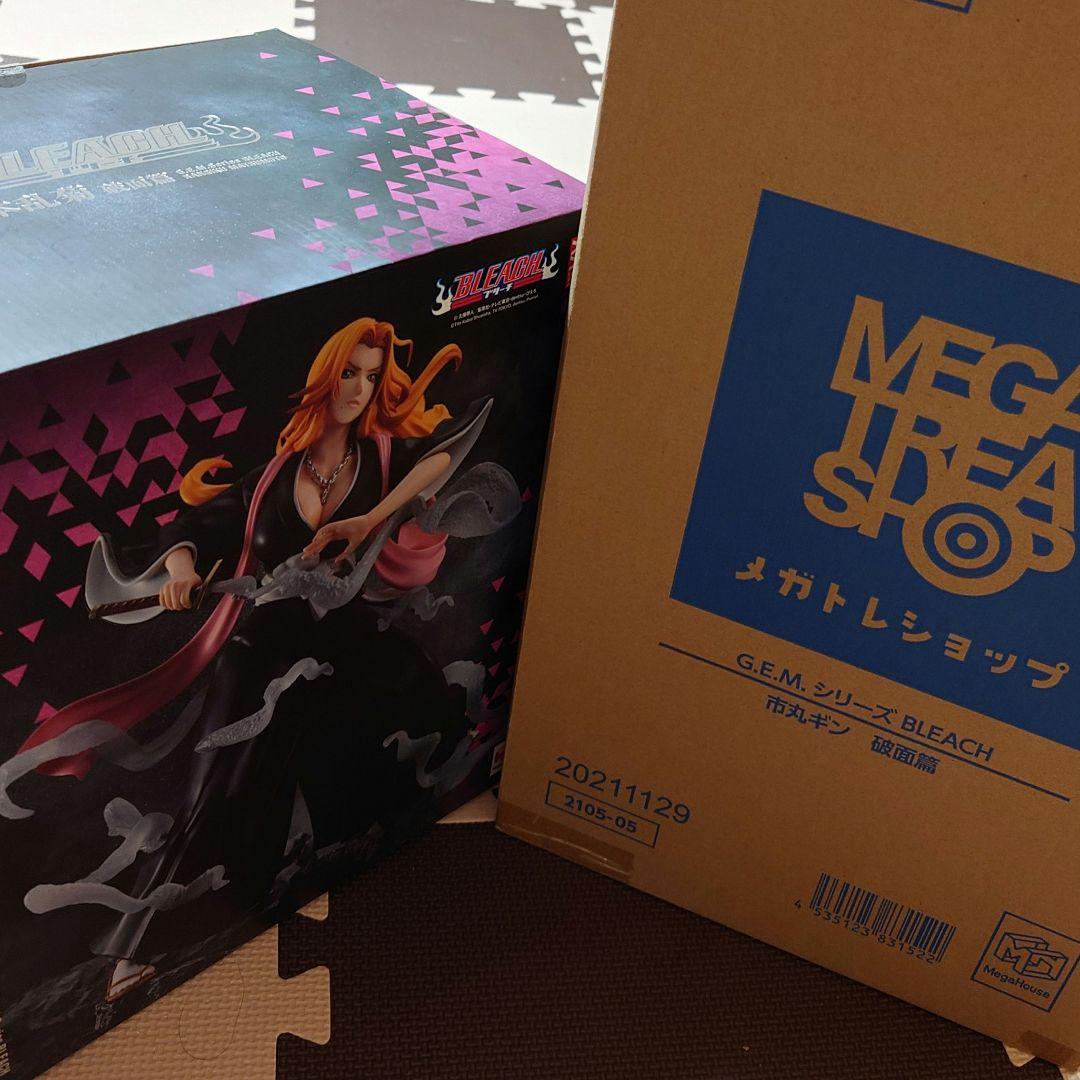 BLEACH ブリーチ　市丸ギン 松本乱菊　フィギュア メガハウス　G.E.M