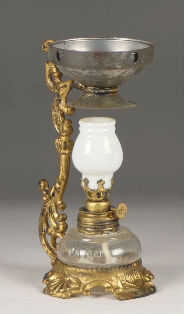 【ヴェポライザー】　アロマ・オイルランプ　豆ランプ　ヴィクトリアン　灯油ランプ