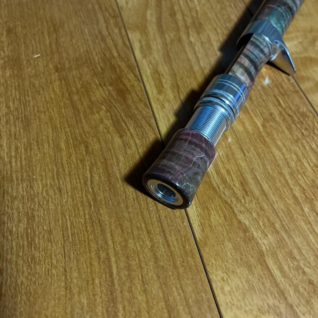 木製ベイトハンドル フェルール仕様