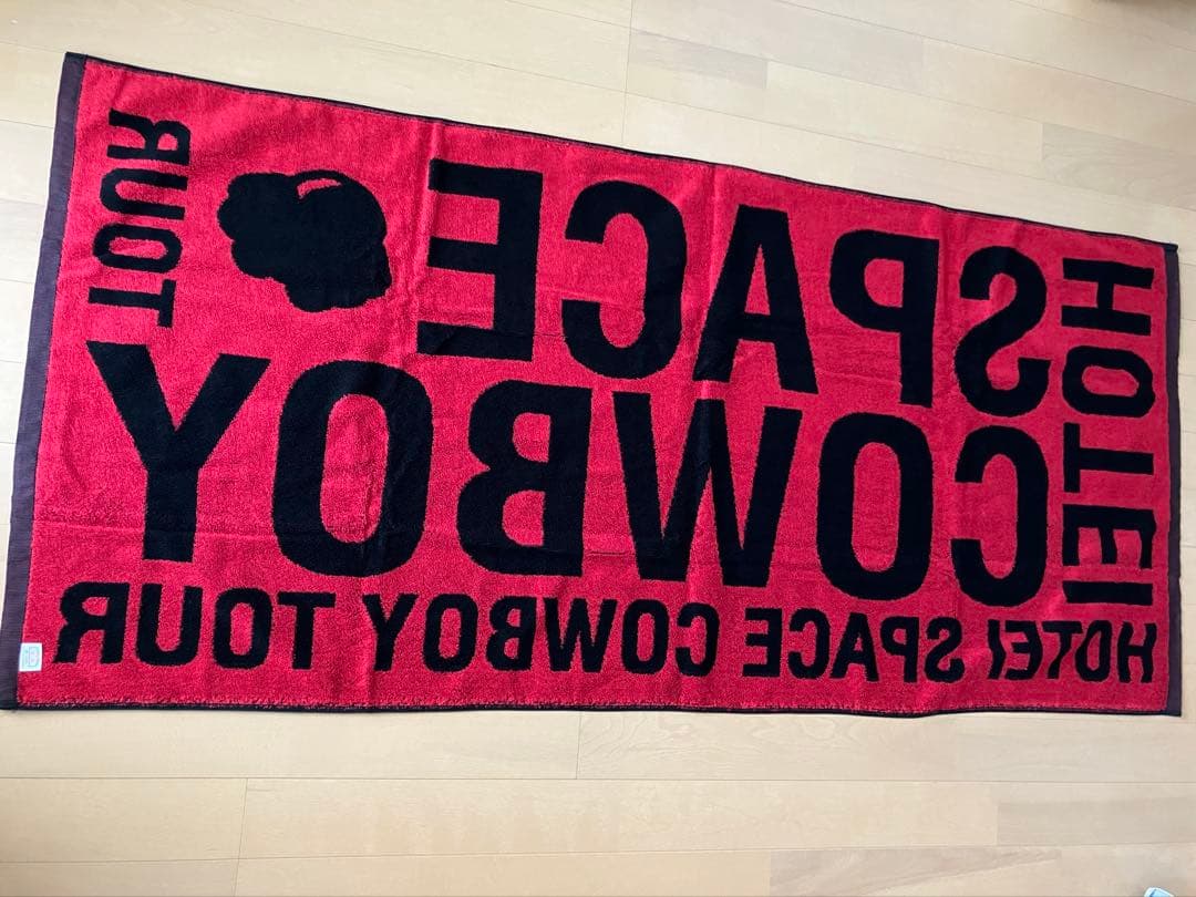 布袋寅泰 space cowboy tourタオル