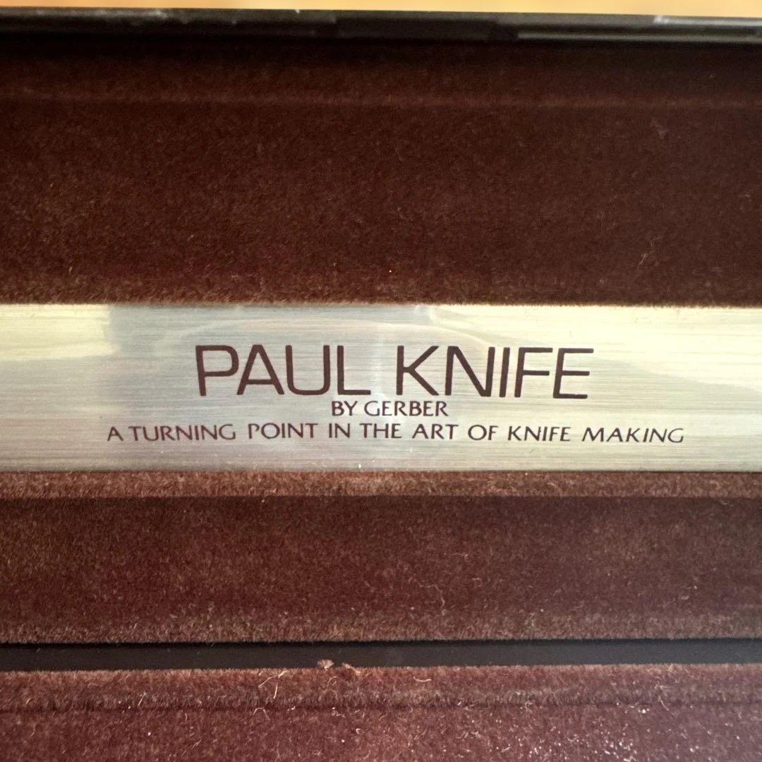  PAUL KNIFE 限定版 40周年記念