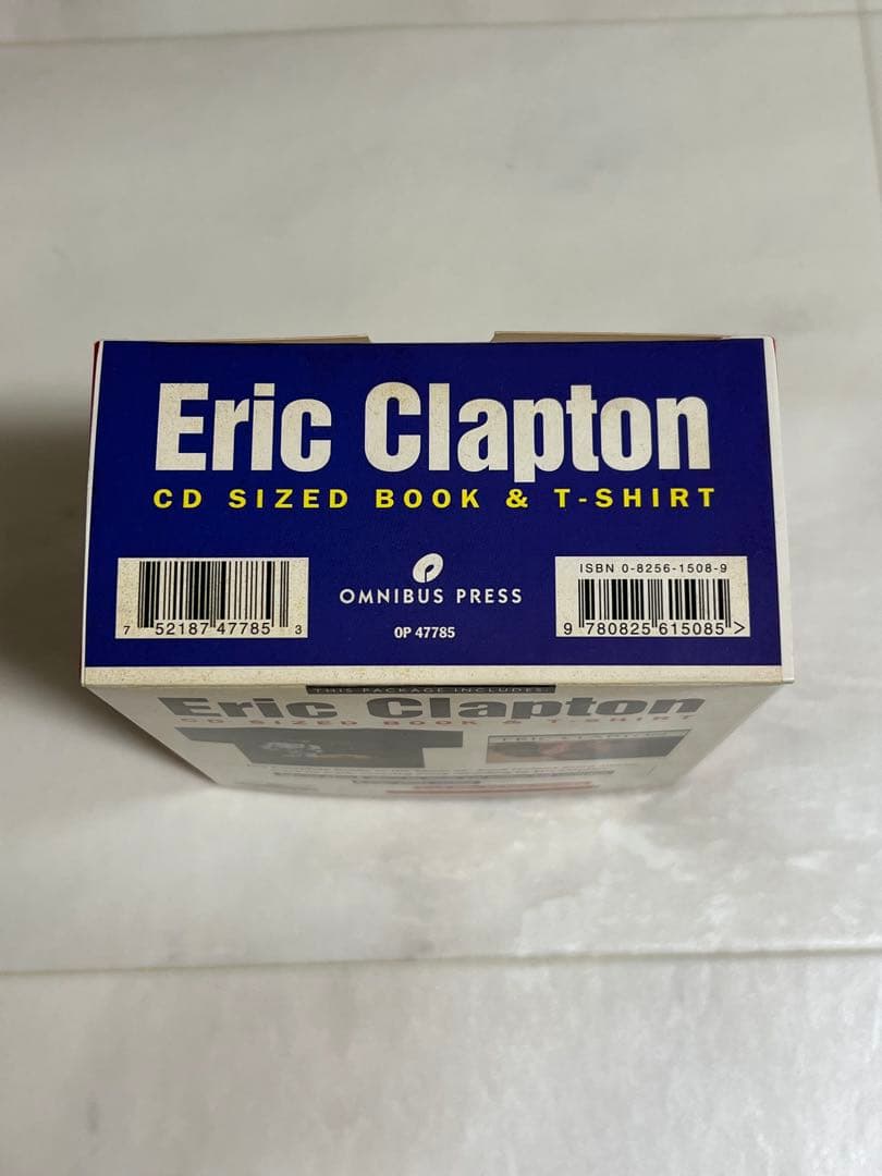 【日本未発売/超レア】1995年 エリッククラプトン BOOK&Tシャツ