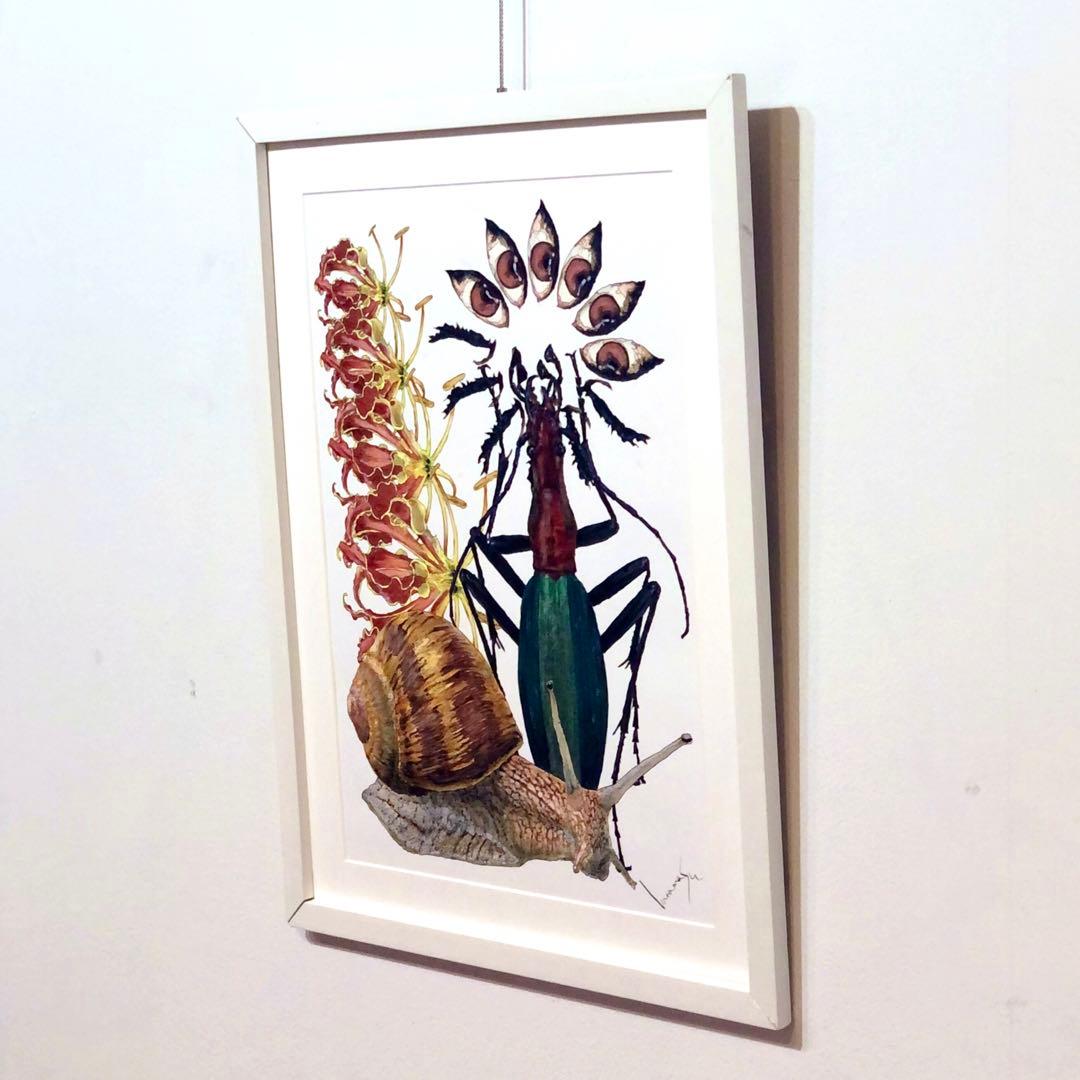 【原画】『片瞑り』