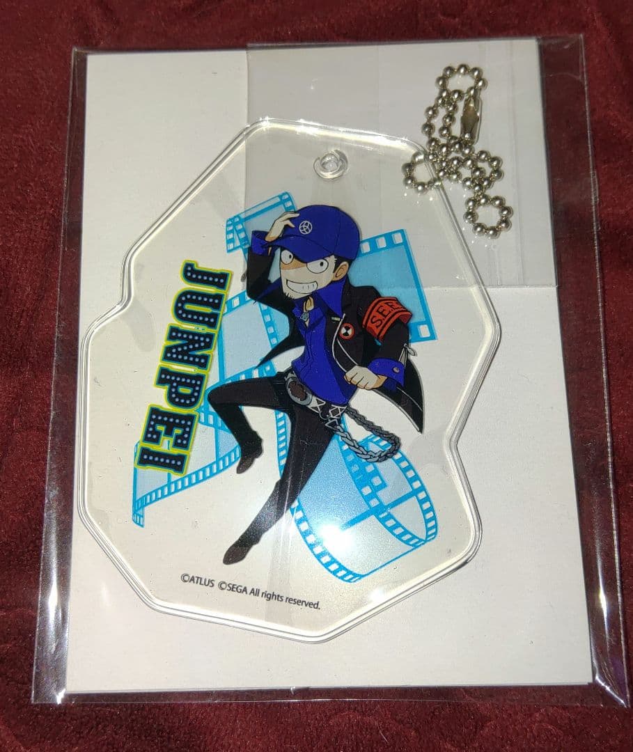 レア　クリアタグ　ペルソナQ2 P3 伊織 順平 セガ コラボカフェ