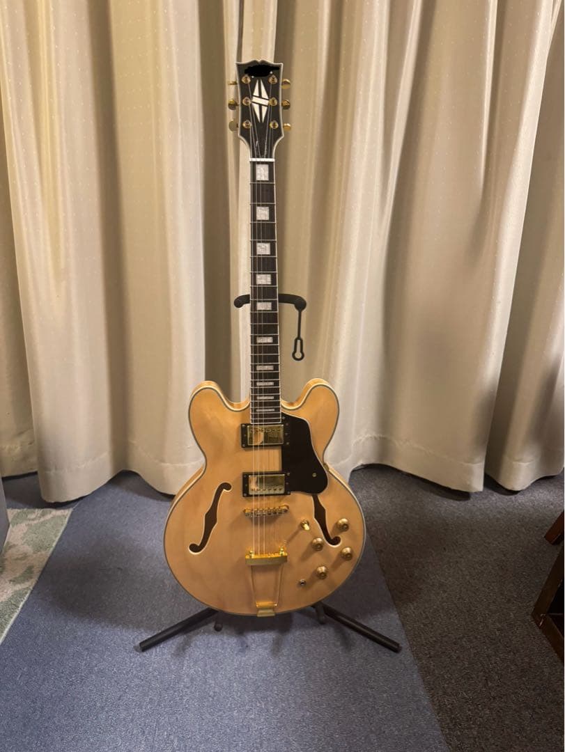 エレキギター セミホロウボディ ナチュラル ES355モデル