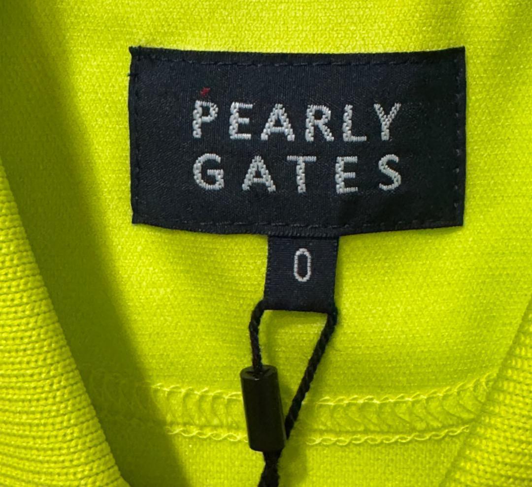 パーリーゲイツ レディース 半袖 ポロシャツPGボーダーロゴジャガード 新品