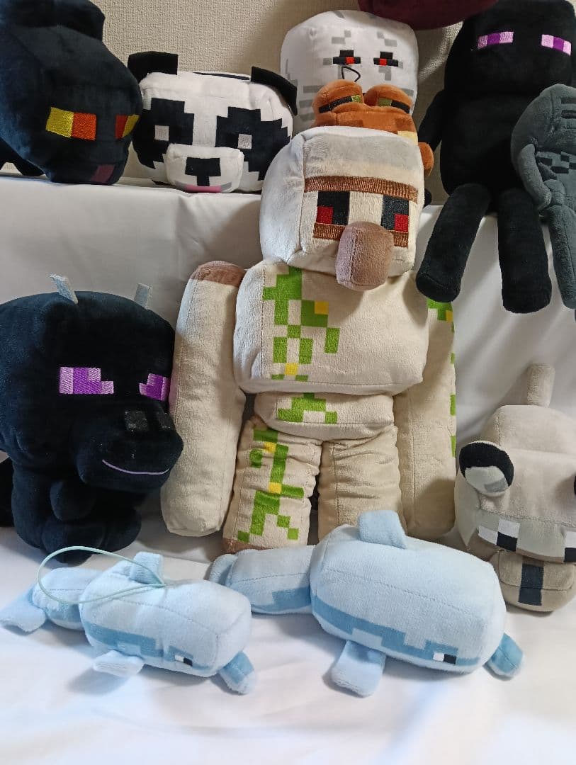 マインクラフト　マイクラ　Minecraft ぬいぐるみ 16体セット