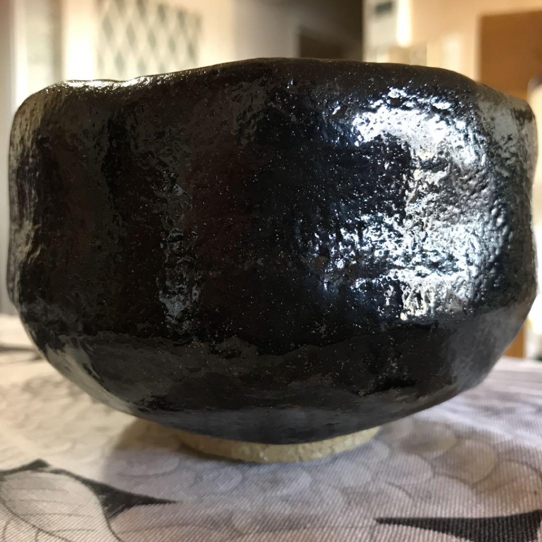 茶道具　黒茶碗　景雲