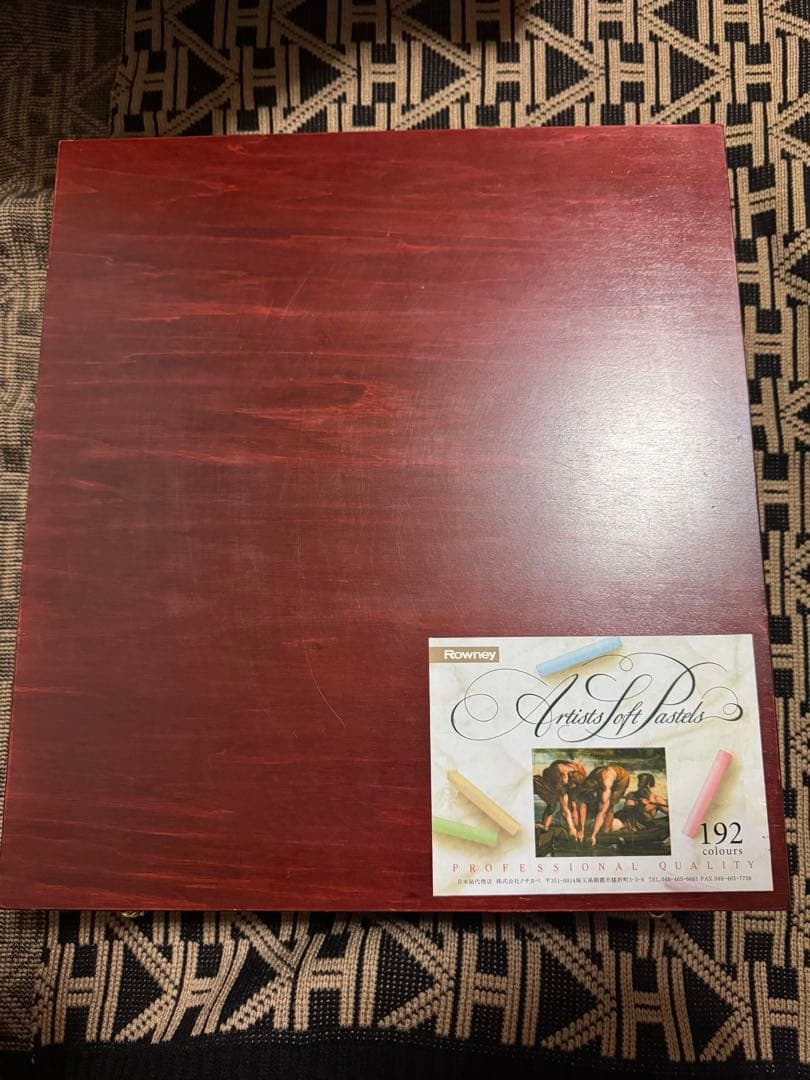 ラウニーソフトパステル192色木箱入り