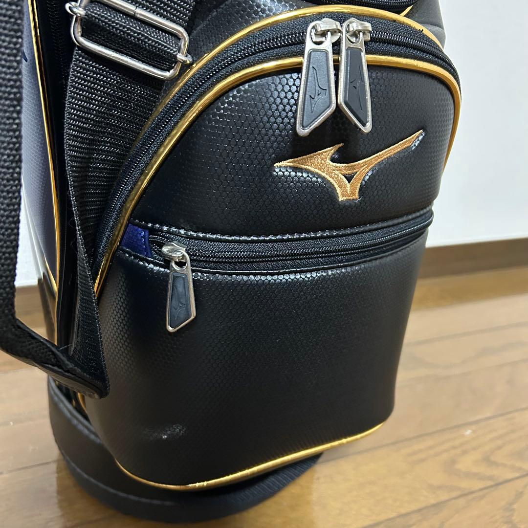 MIZUNO ミズノ ゴルフ ハイグレードキャディバッグ９.５型 美品！