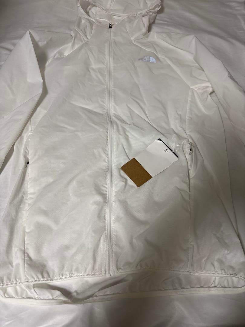 未使用 ノースフェイス スワローテイルフーディ ホワイト XL NP22280