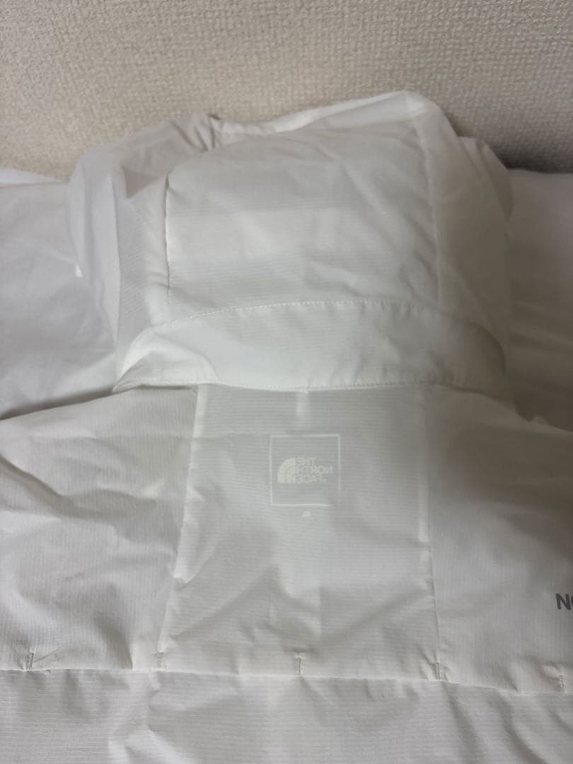 未使用 ノースフェイス スワローテイルフーディ ホワイト XL NP22280