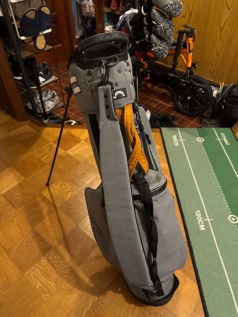 JONES キャディバッグ Trouper 3.0 Charcoal
